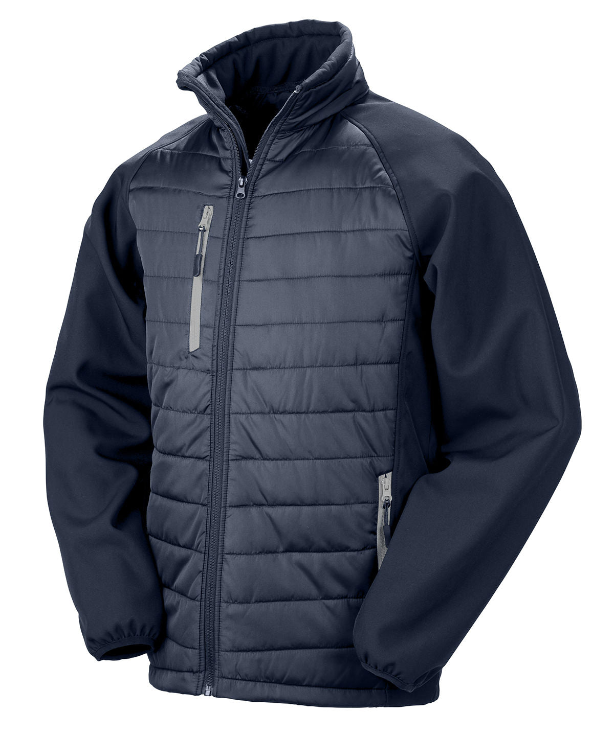Softshell-jakki Result Recycled R237X – Navy/Grey – 4XL
