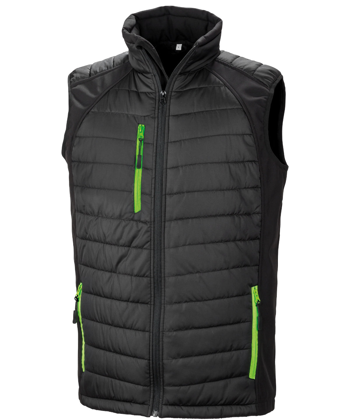 Vesti Result Recycled R238X – Black/Lime – 4XL