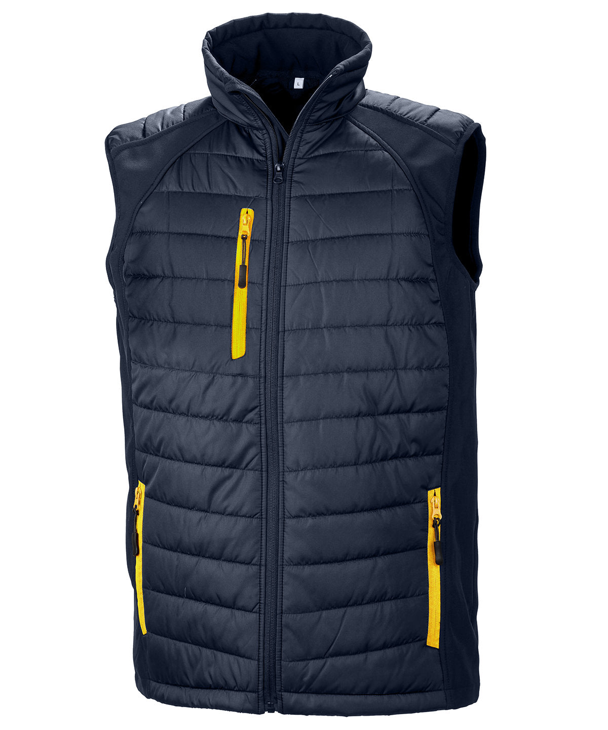 Vesti Result Recycled R238X – Navy/Yellow – 4XL