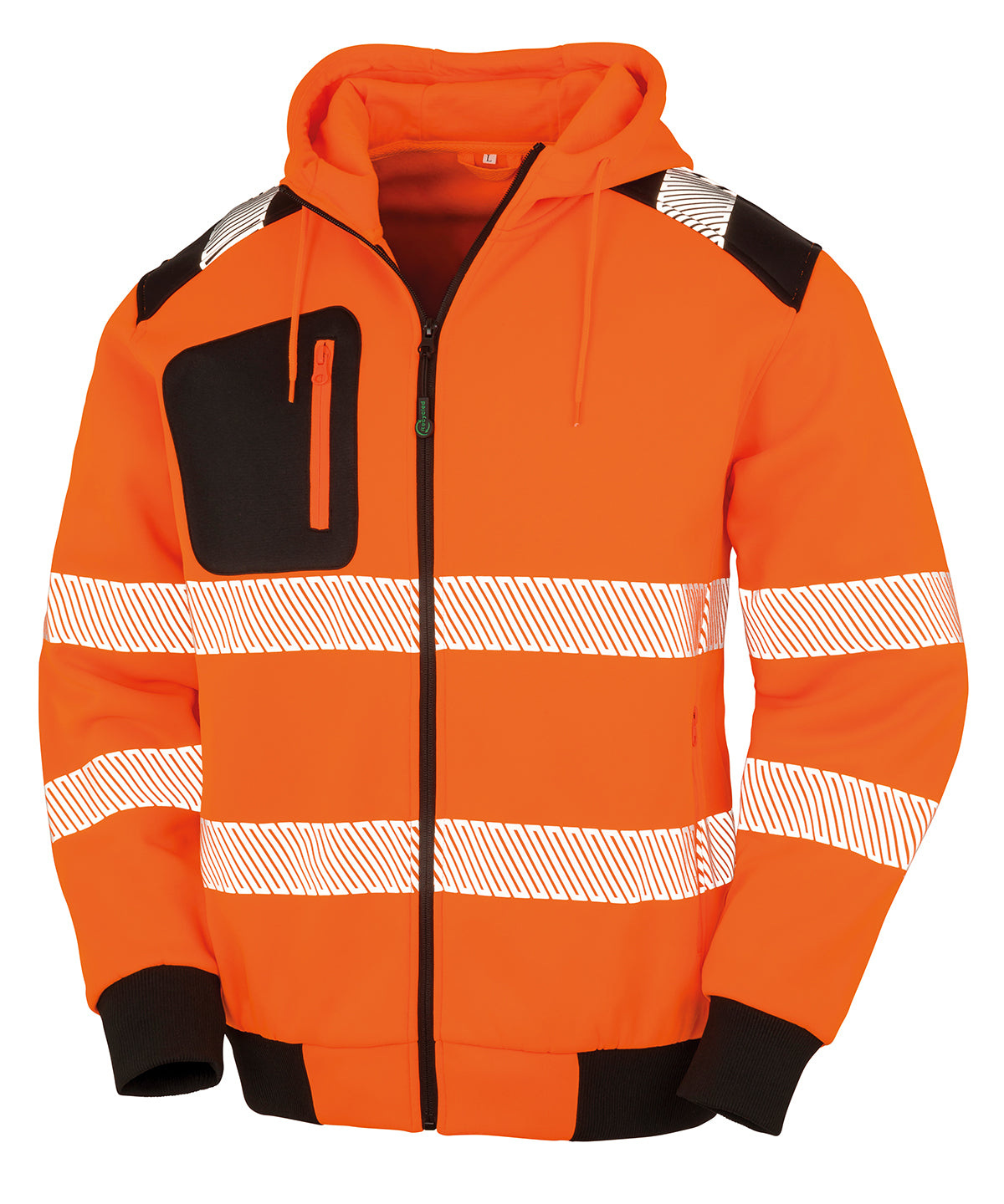 Hettupeysa Result Recycled R503X – Fluorescent Orange/Black – 4XL