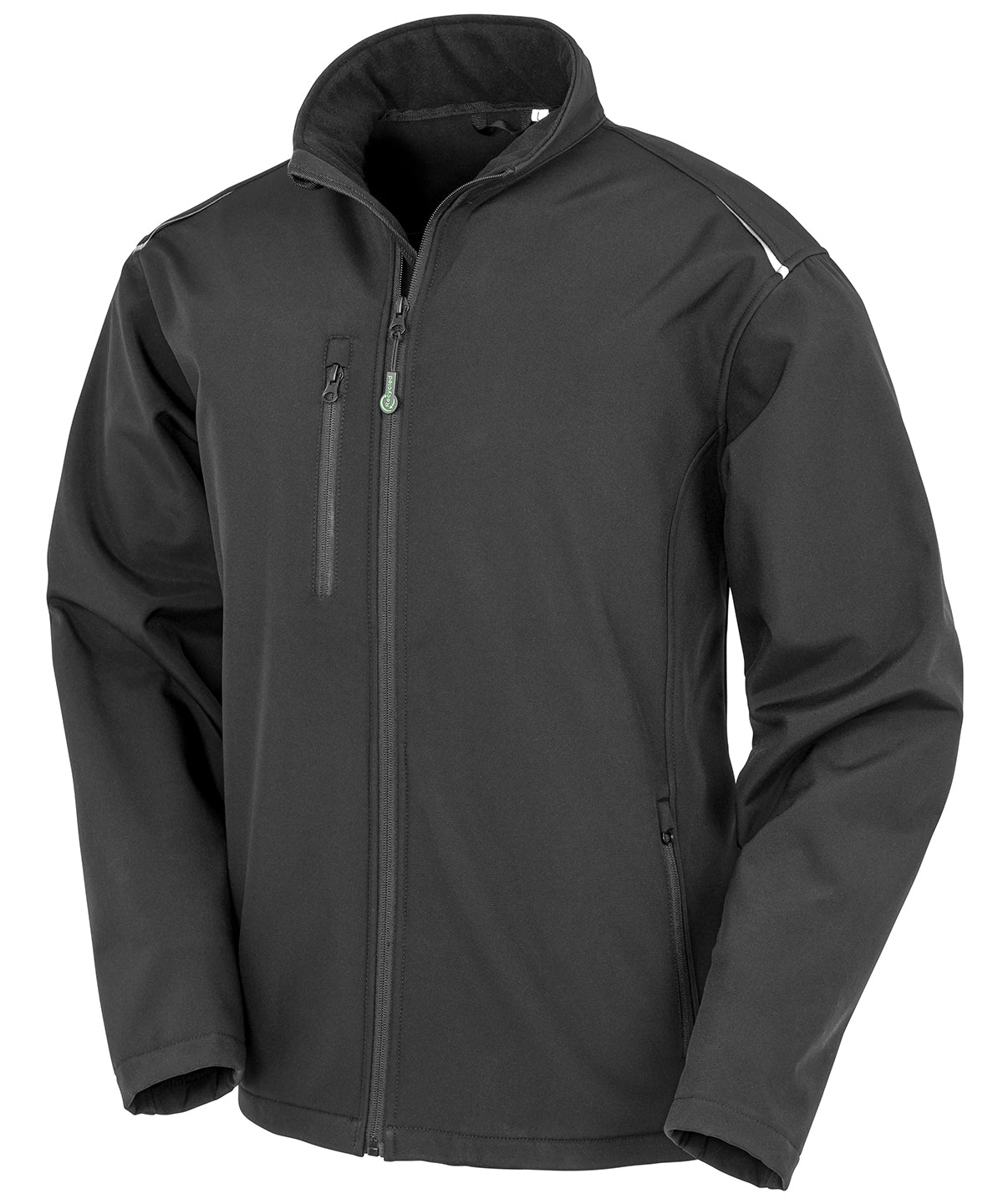 Softshell-jakki Result Recycled R900X – Svartur – 4XL