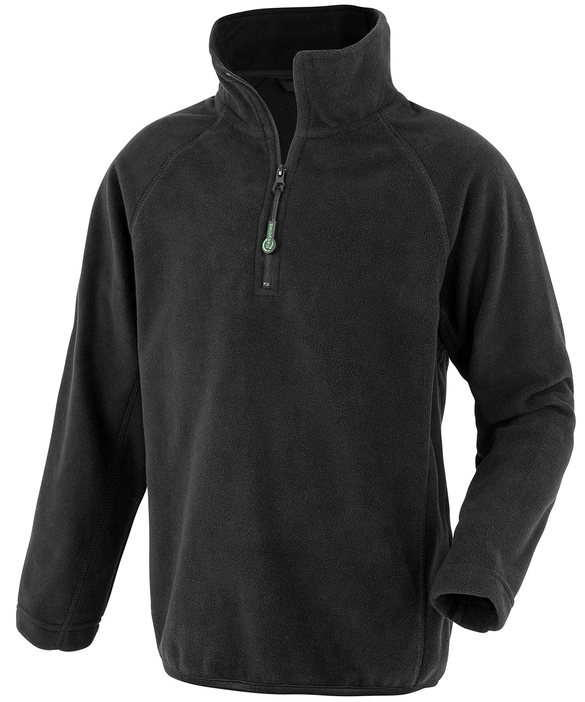 Flíspeysa Result Recycled R905J – Svartur – XL