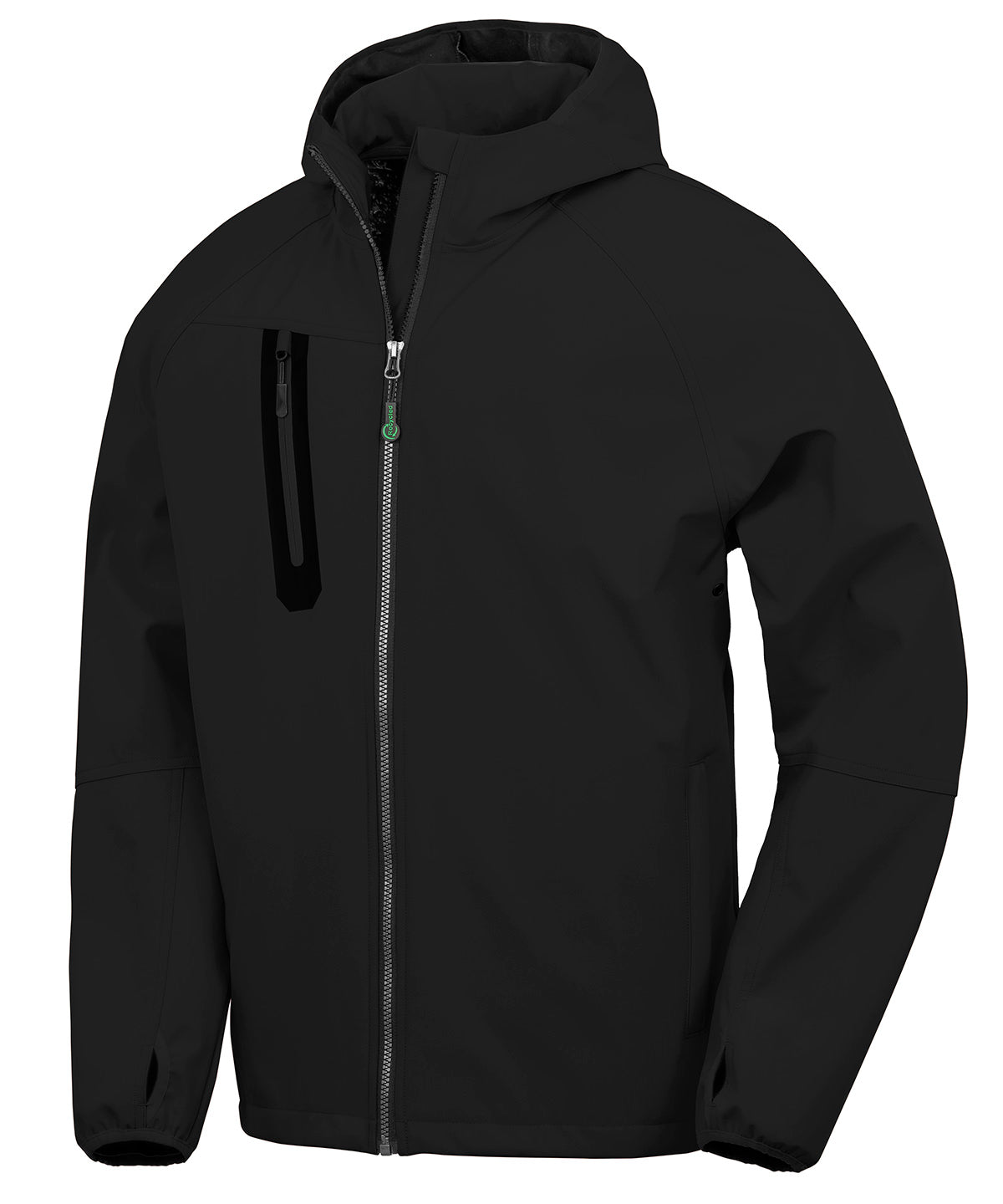 Softshell-jakki Result Recycled R909X – Black/Black – 4XL