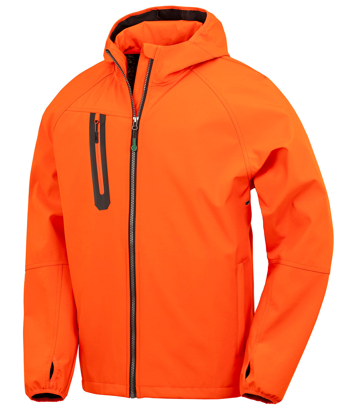 Softshell-jakki Result Recycled R909X – Orange/Navy – 4XL