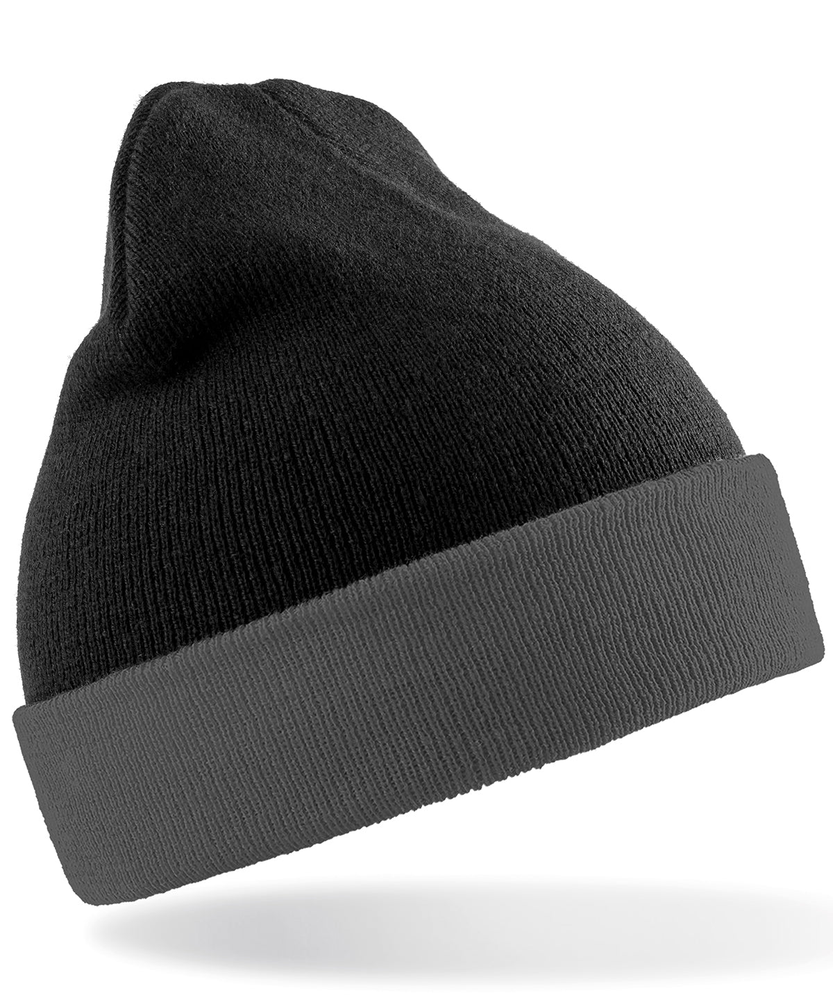 Húfa Result Recycled RC930 – Black/Grey – One size
