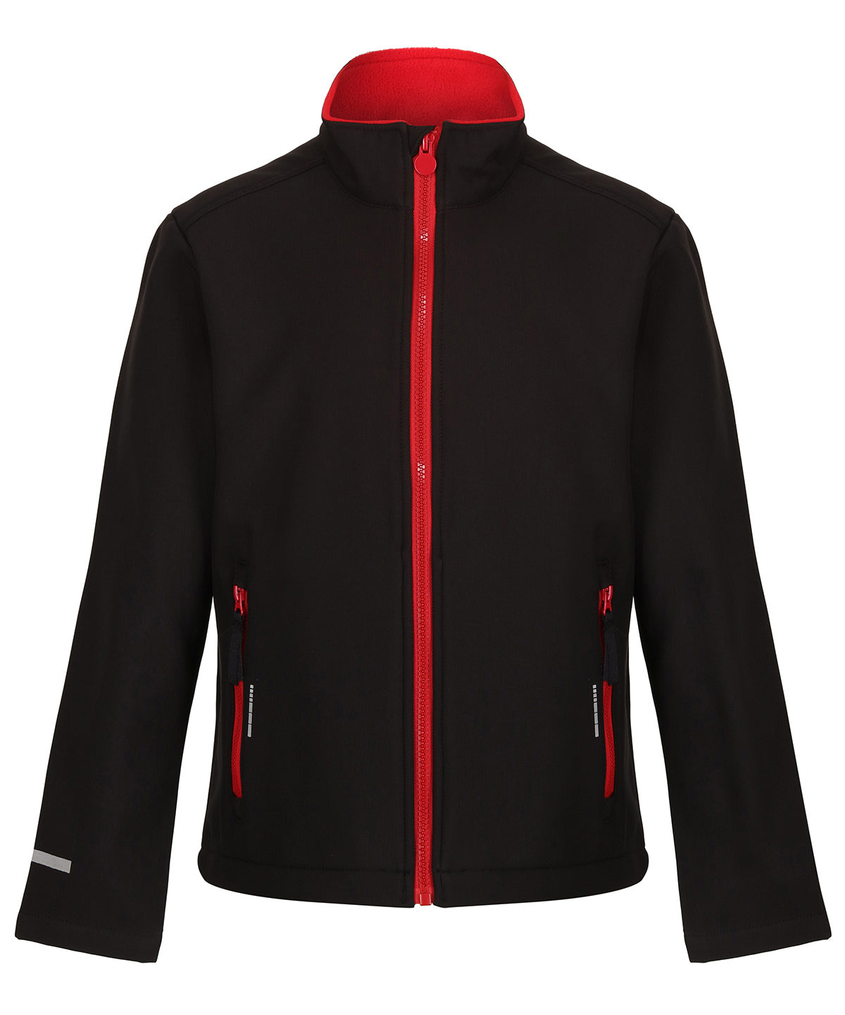 Softshell-jakki Regatta Junior RG332 – Black/Classic Red – 34' Chest