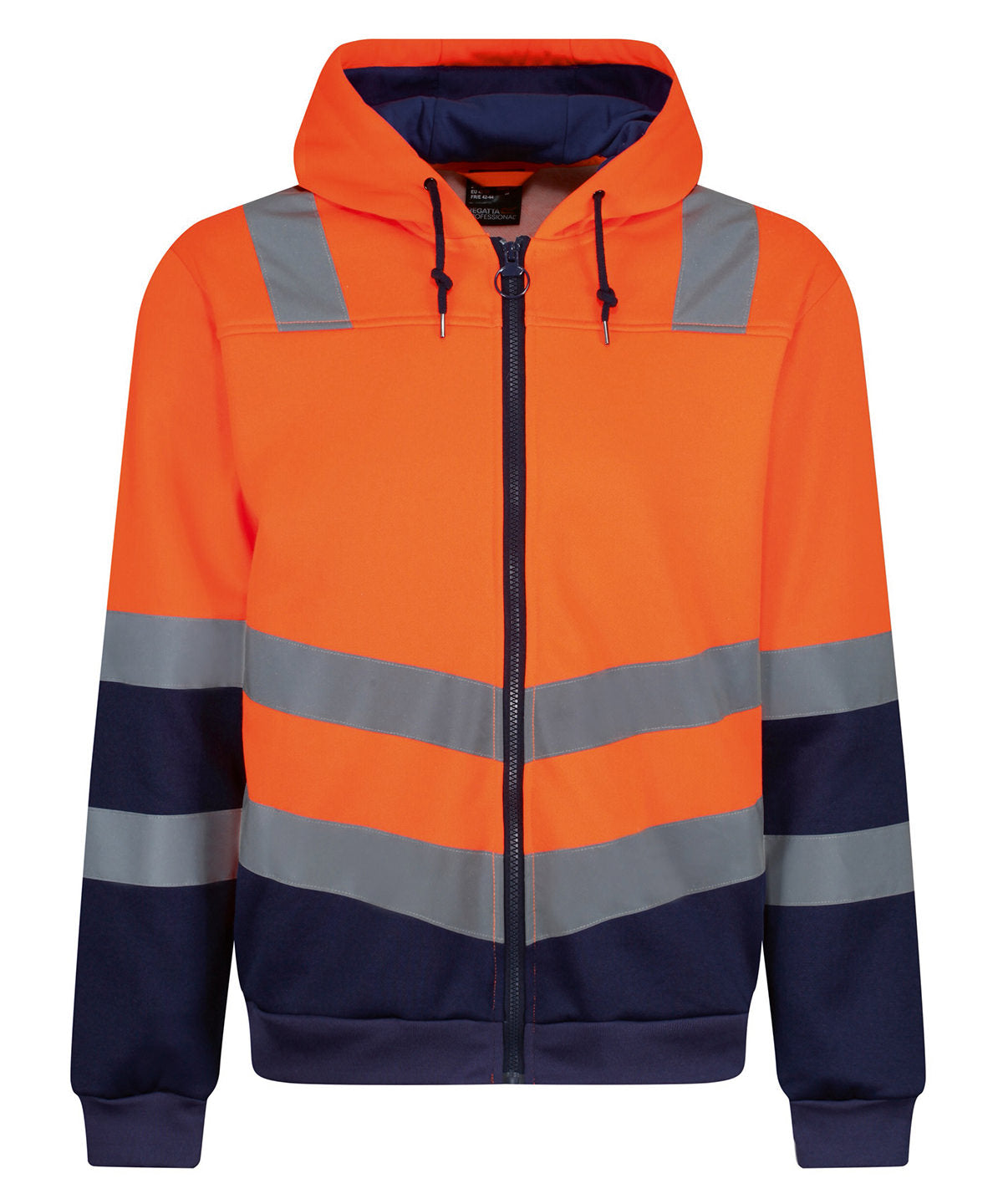 Hettupeysa Regatta High Visibility RG457 – Orange/Navy – 3XL