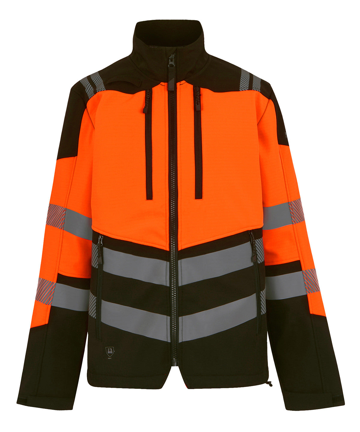 Softshell-jakki Regatta High Visibility RG478 – Black/Orange – 4XL
