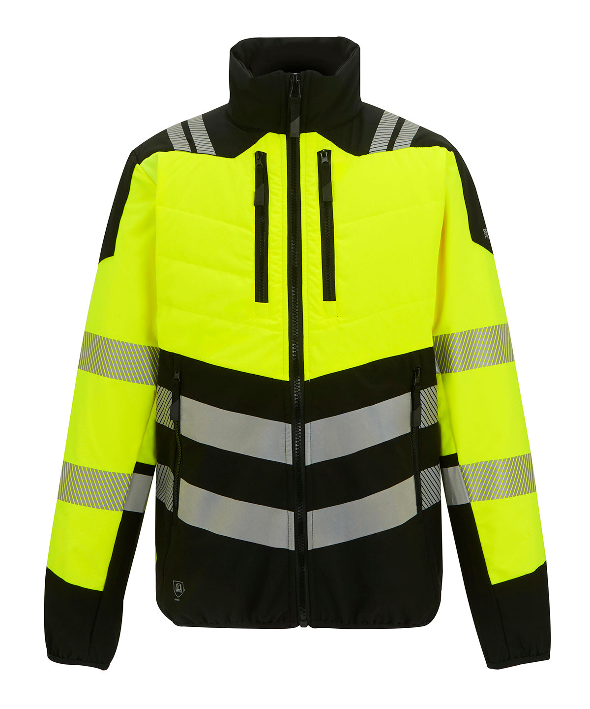 Jakki Regatta High Visibility RG491 – Black/Yellow – 4XL