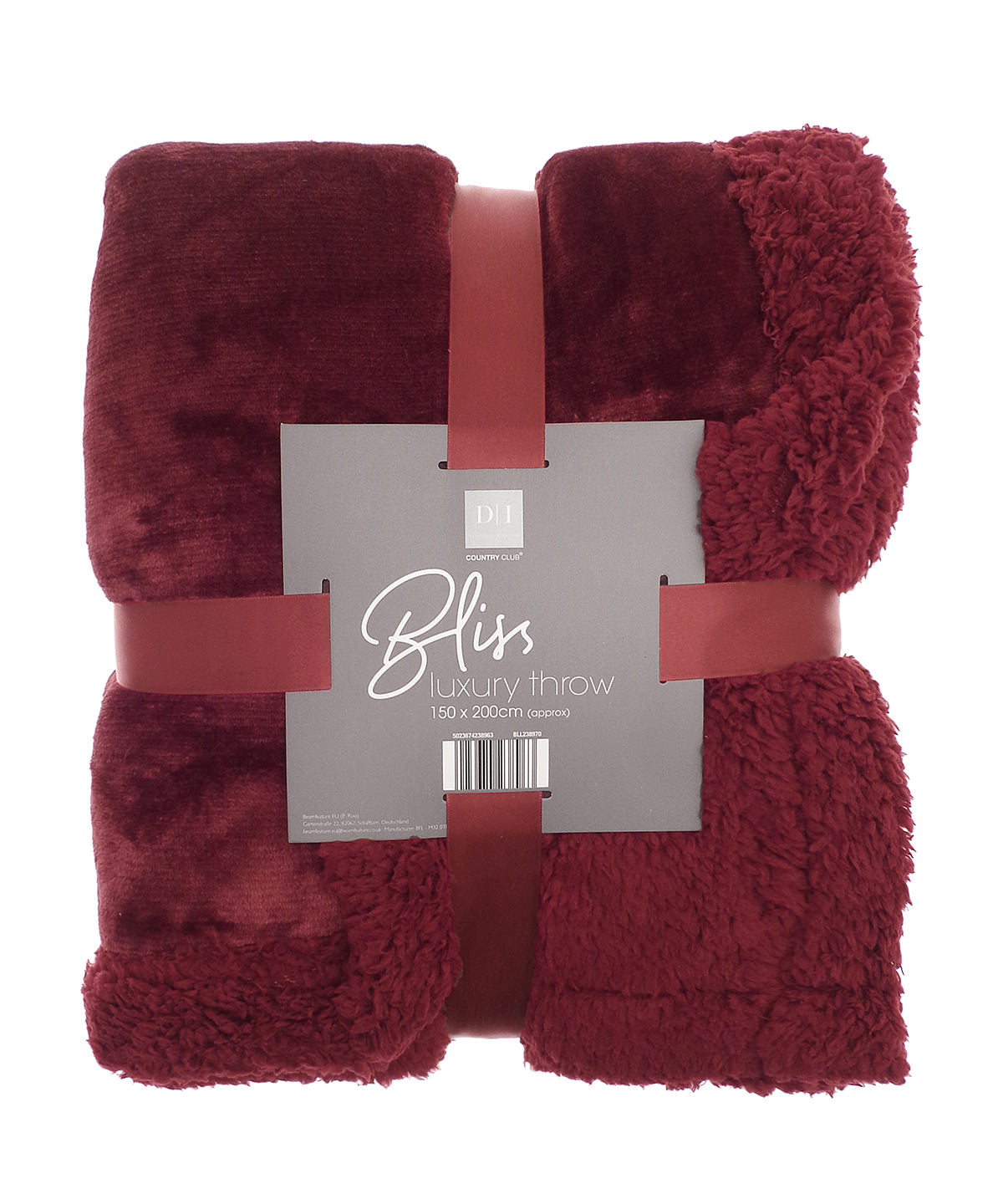 Teppi Ribbon RI027 – Rauður – One size