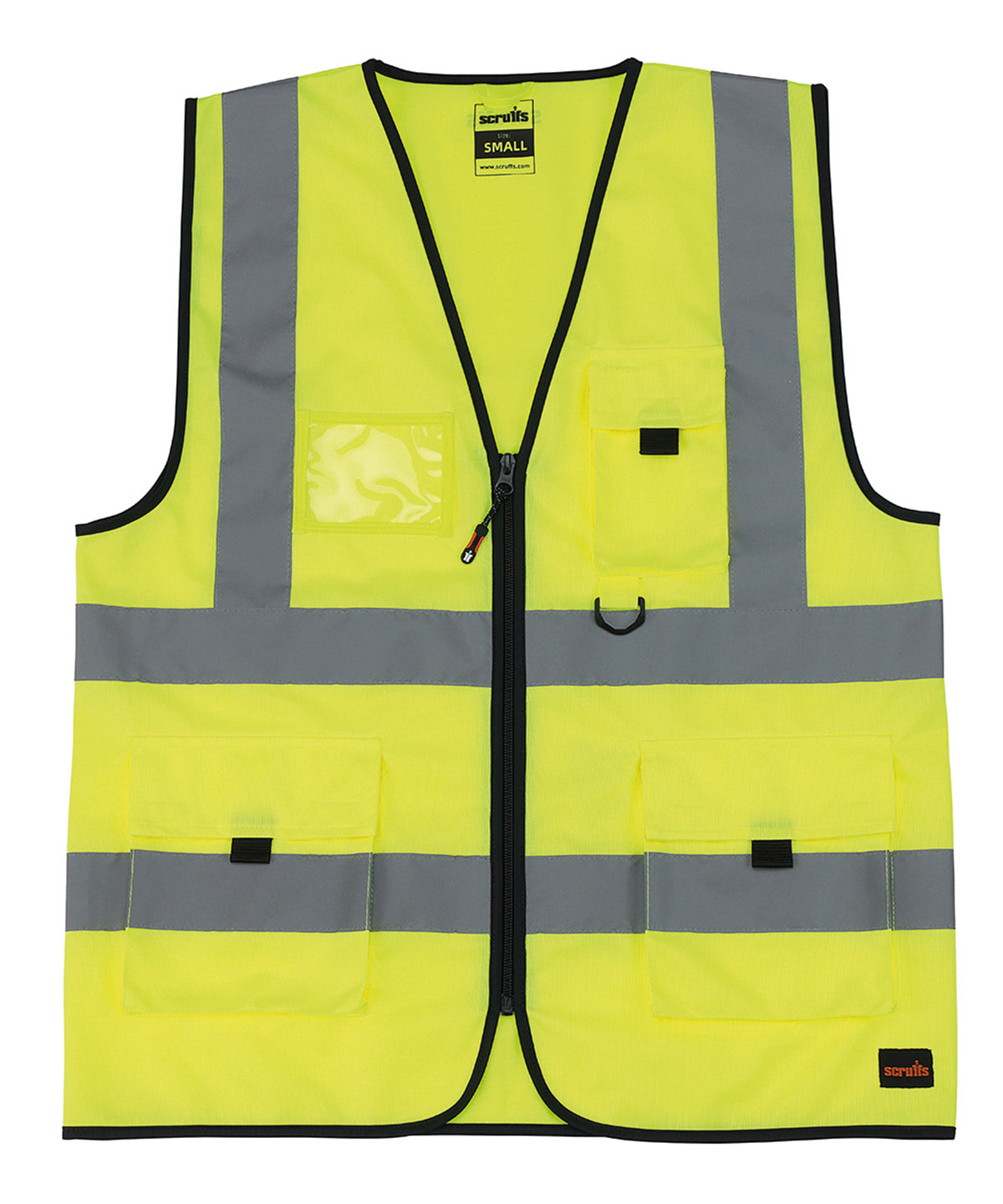 Öryggisvesti Scruffs SH093 – Gulur – 3XL