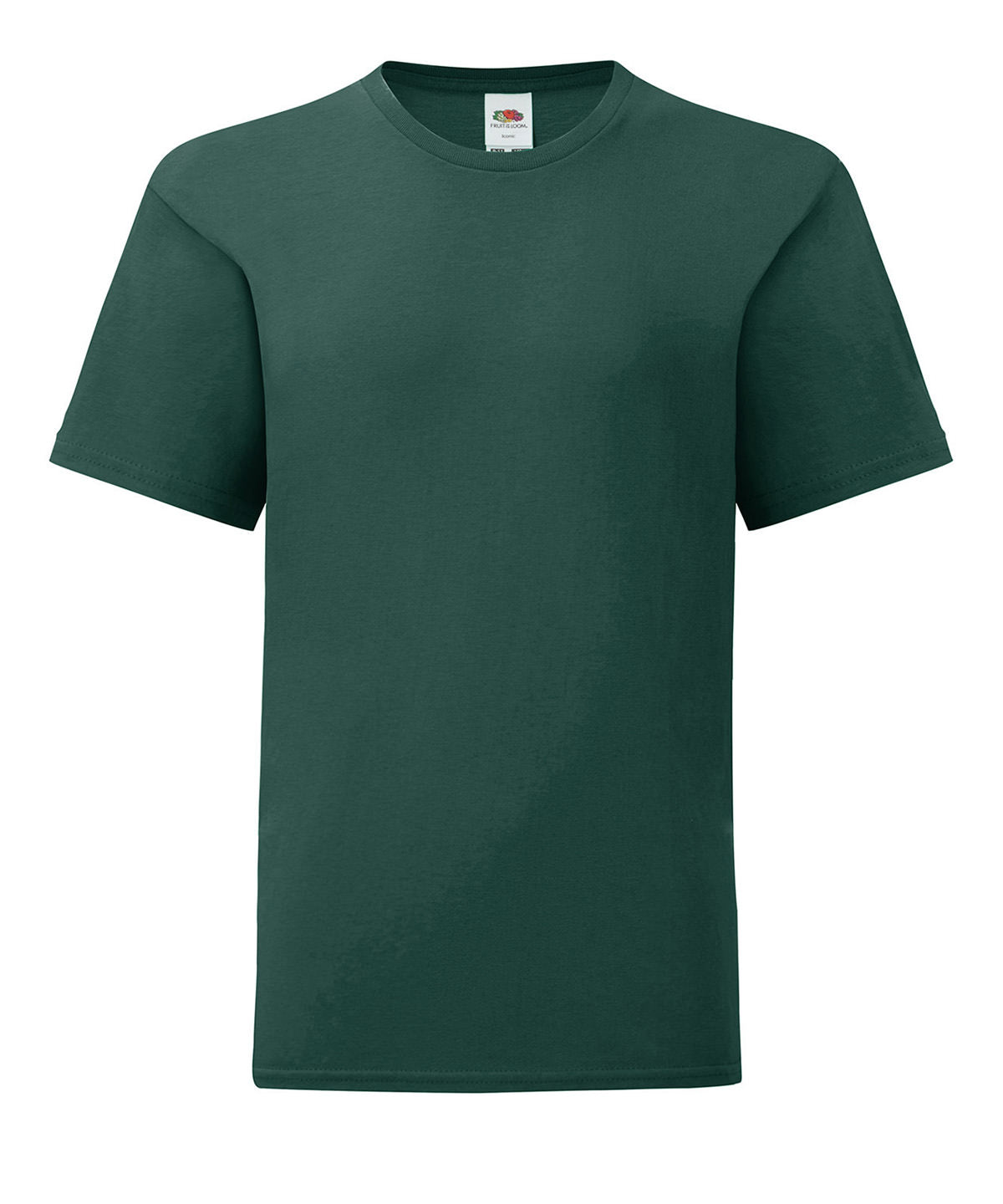 Stuttermabolur Fruit of the Loom SS023 – Forest Green – 14/15 Years