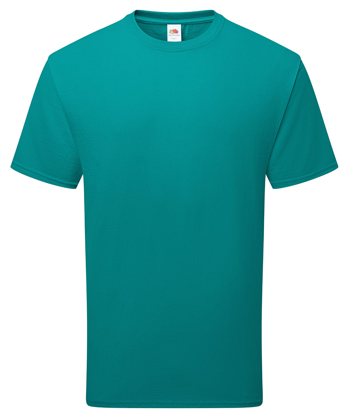 Stuttermabolur Fruit of the Loom SS035 – Ocean Teal – 3XL