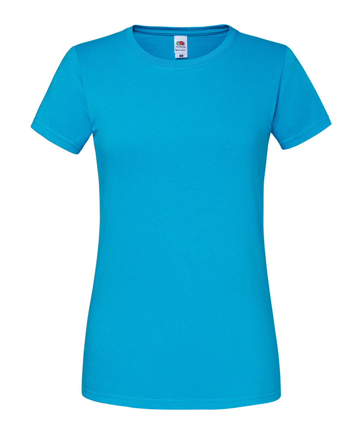 Stuttermabolur Fruit of the Loom SS424 – Azure Blue – 2XL
