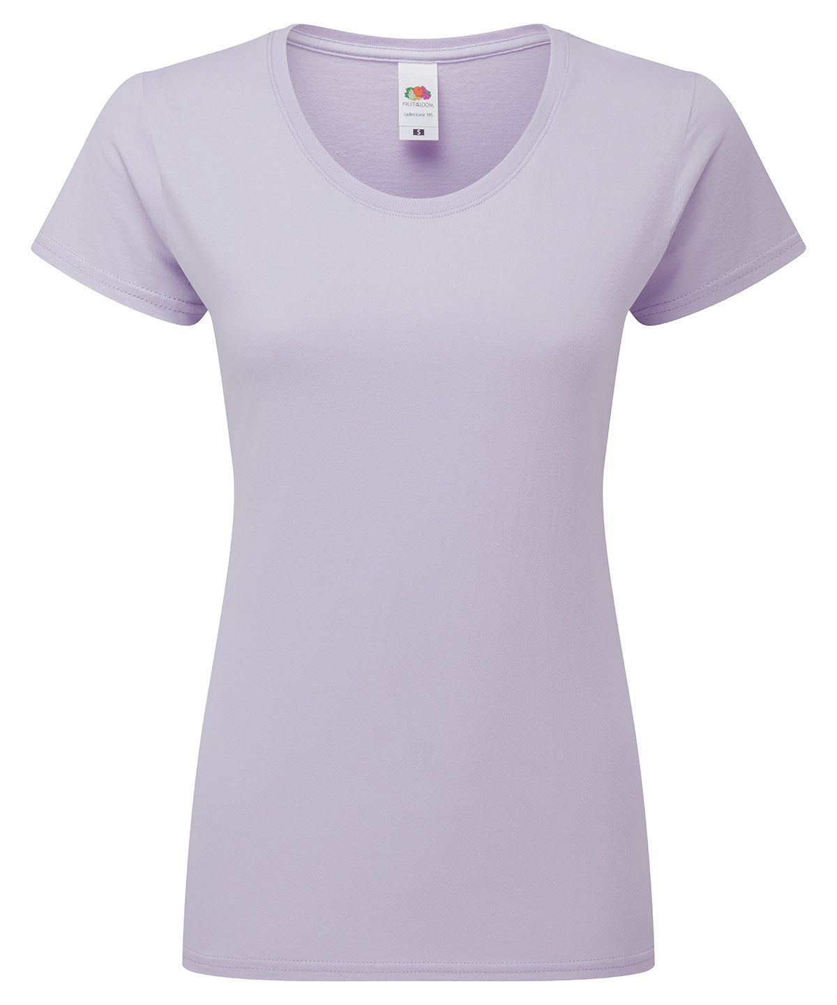 Stuttermabolur Fruit of the Loom SS424 – Soft Lavender – 2XL