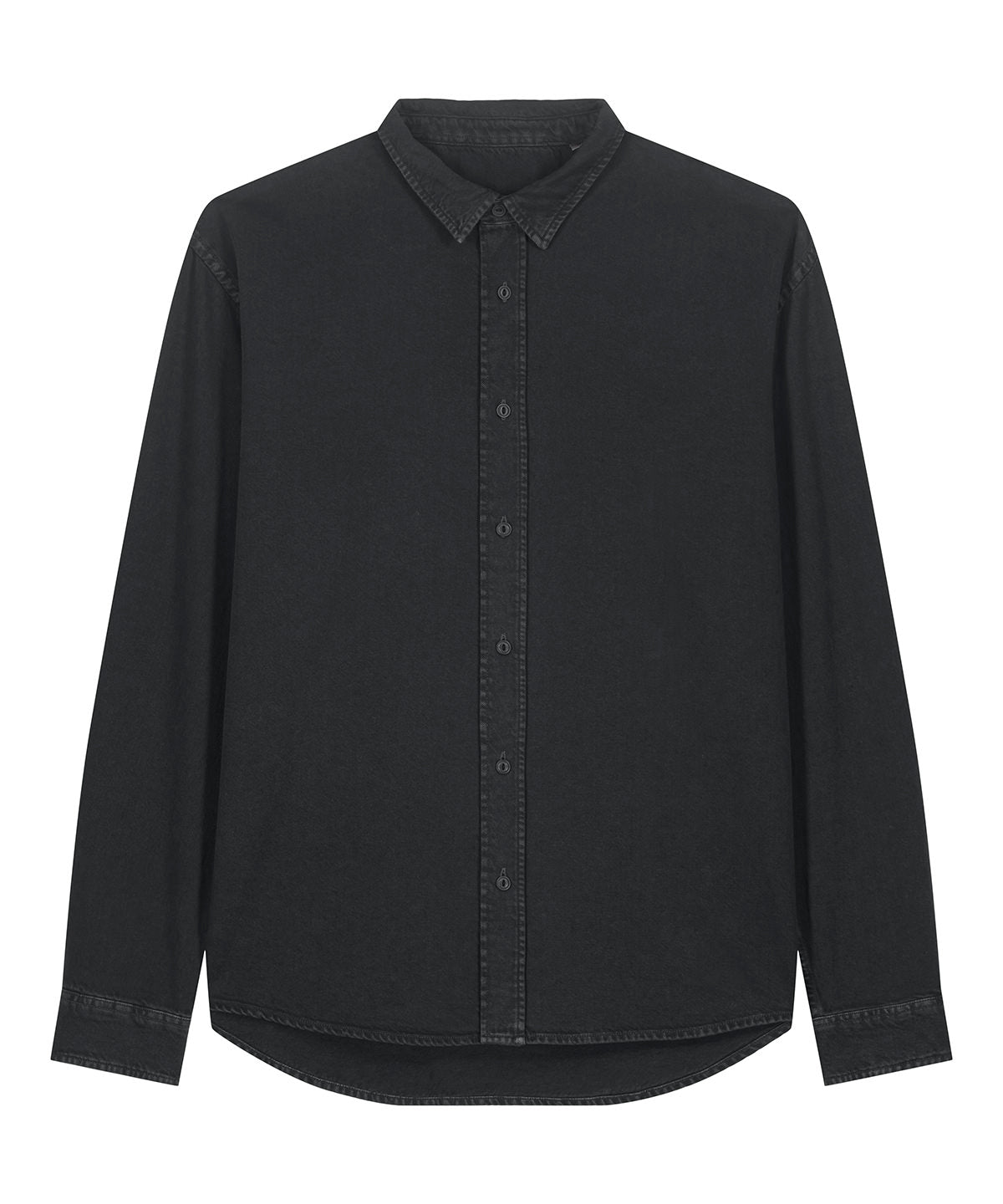 Skyrta Stanley/Stella SX273 – Garment Dyed Black Rock – 2XL