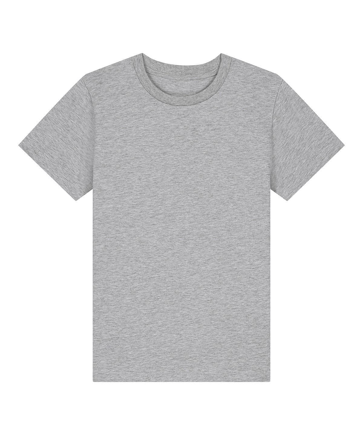 Stuttermabolur Stanley/Stella SX702 – Heather Grey – 12/13 Years