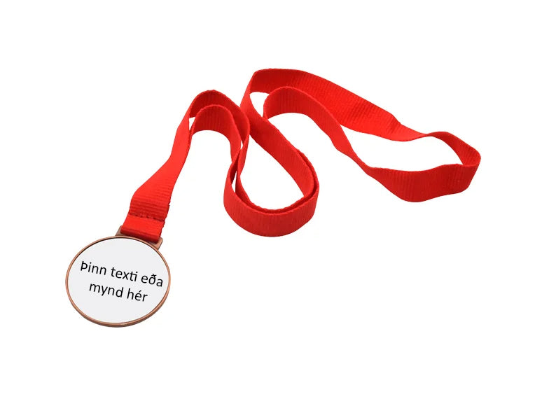 Verðlaunapeningur (brons) - Hannaðu þinn eigin