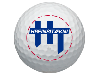 Sérmerktar golfkúlur / Merktar golfkúlur