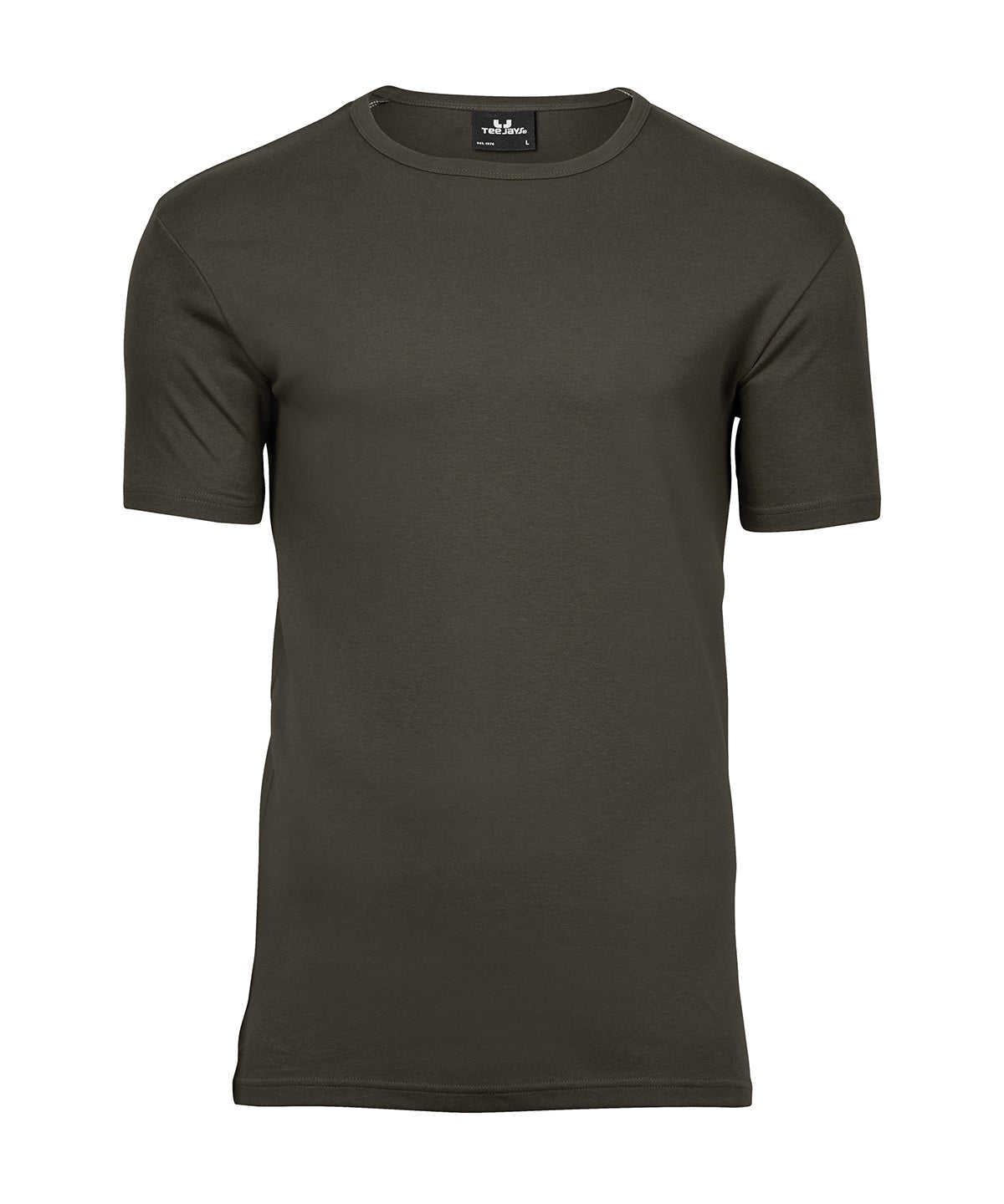 Stuttermabolur Tee Jays TJ002 – Dark Olive – 3XL