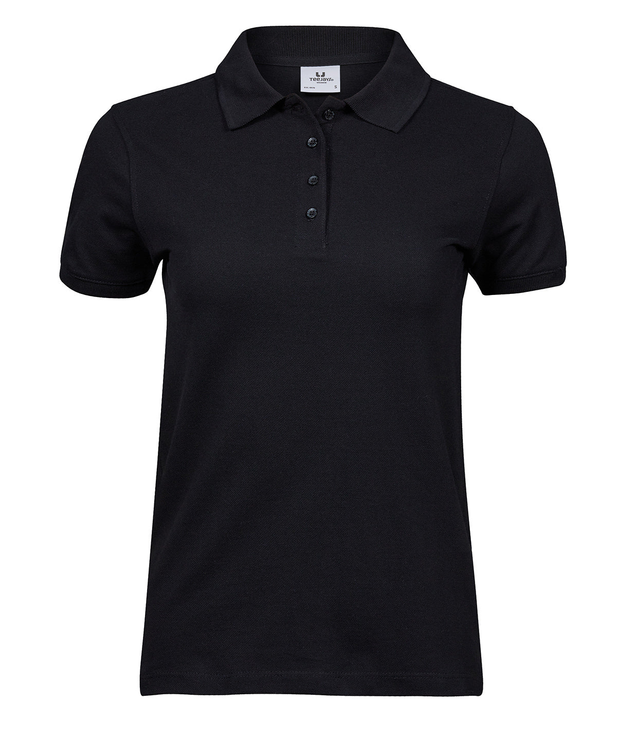 Pólóbolur Tee Jays TJ030 – Svartur – 3XL