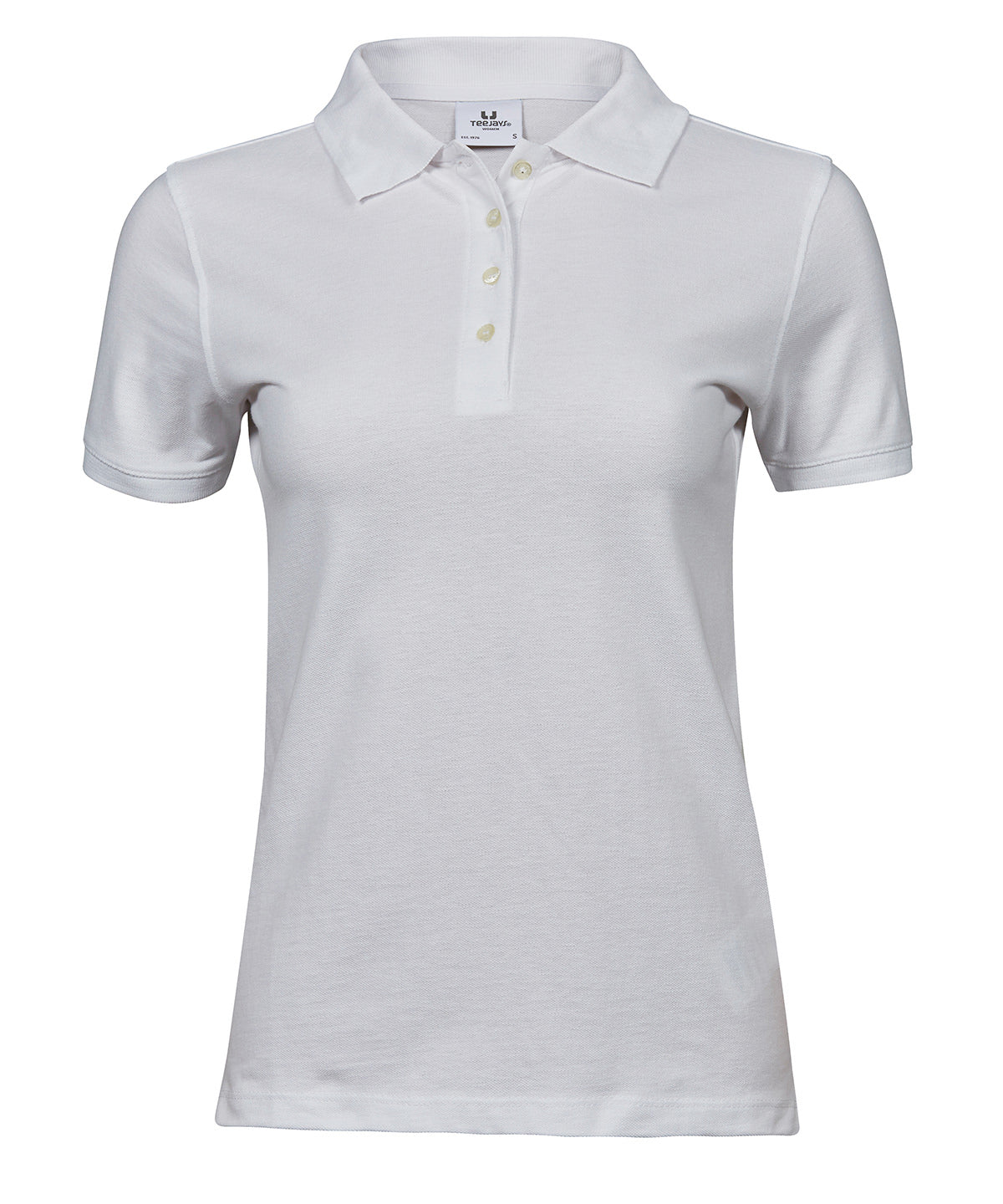 Pólóbolur Tee Jays TJ030 – Hvítur – 3XL