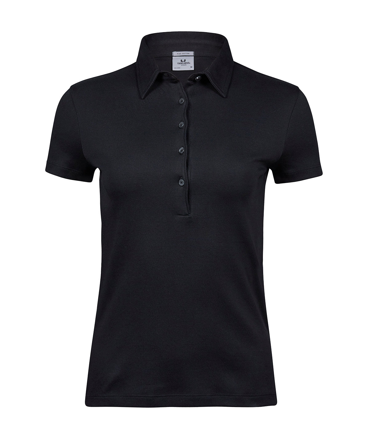 Pólóbolur Tee Jays TJ034 – Svartur – 2XL