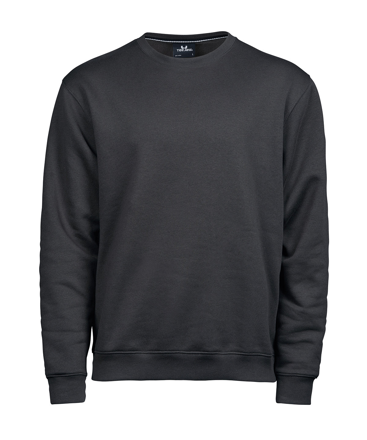 Peysa Tee Jays TJ052 – Dökkgrár – 5XL