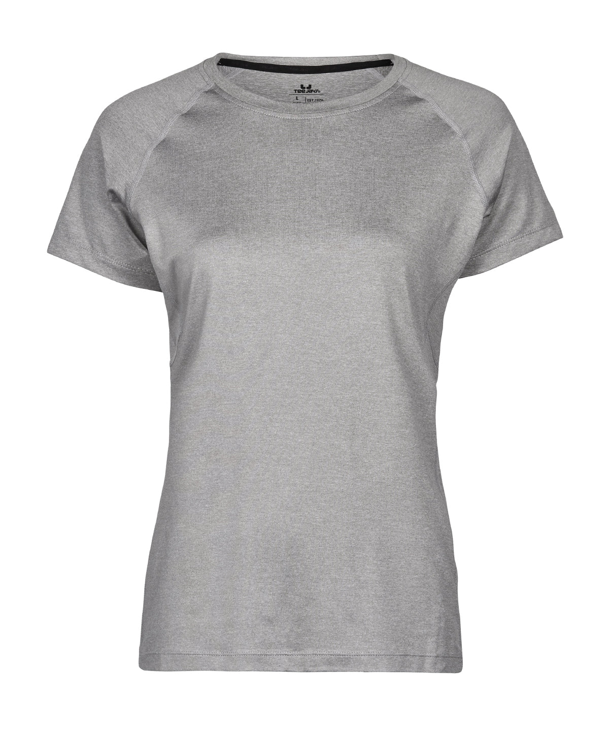 Stuttermabolur Tee Jays TJ073 – Grey Melange – 2XL