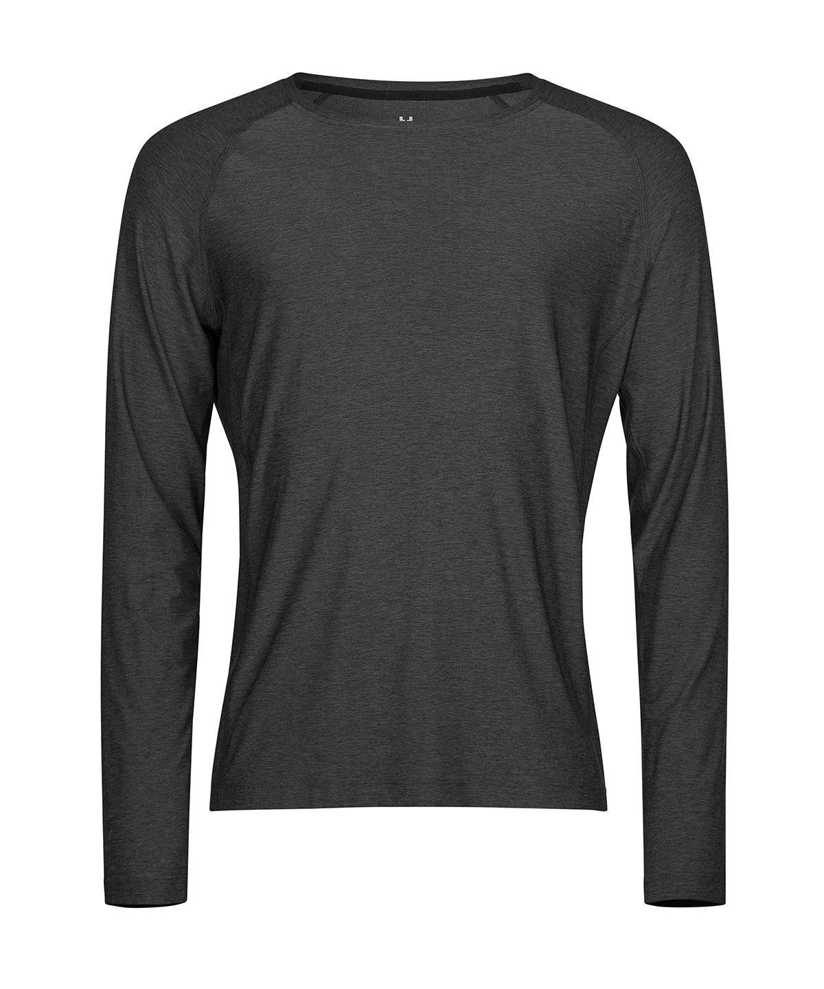 Stuttermabolur Tee Jays TJ074 – Black Melange – 3XL