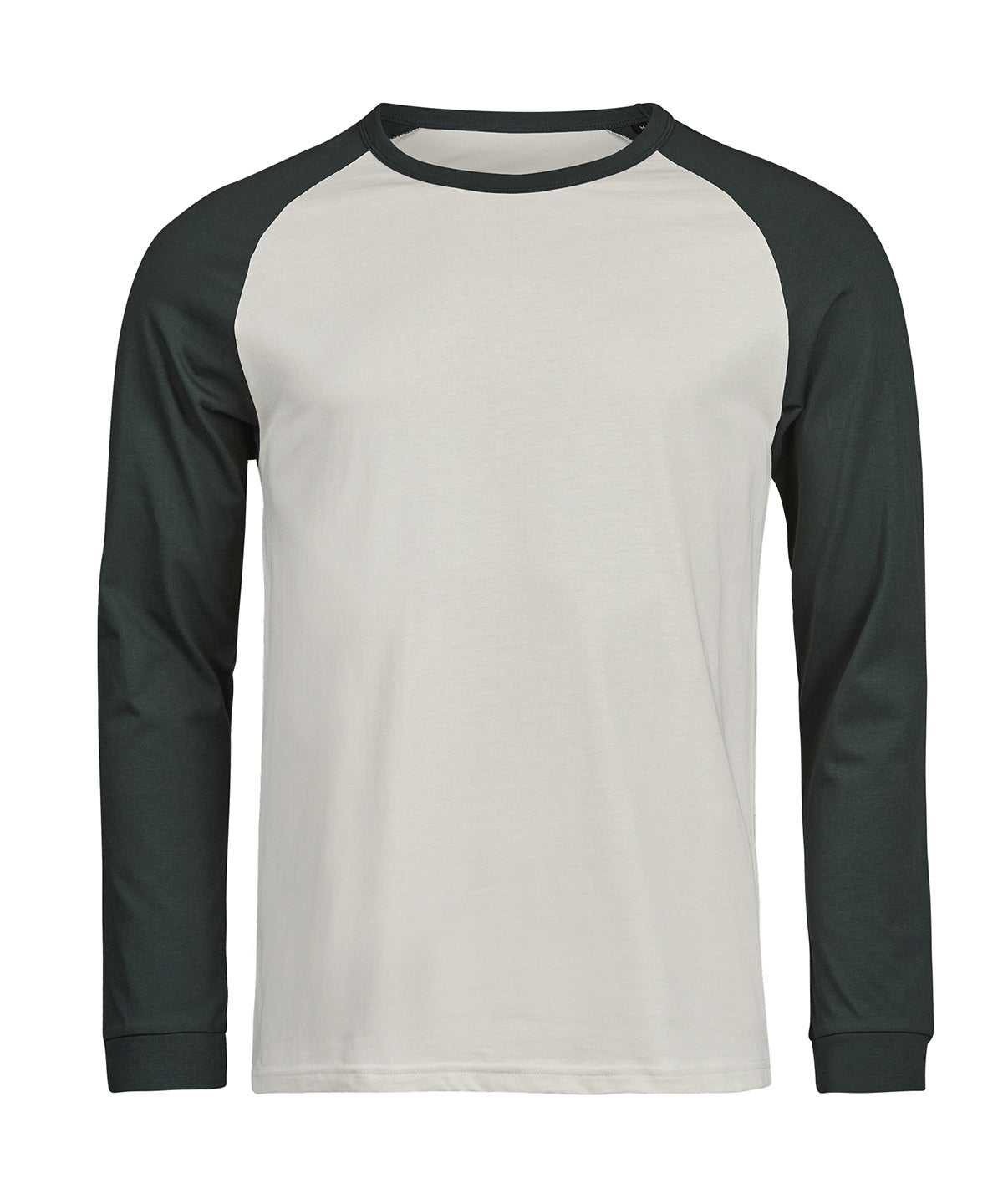 Stuttermabolur Tee Jays TJ121 – Cement/Dark Green – 3XL