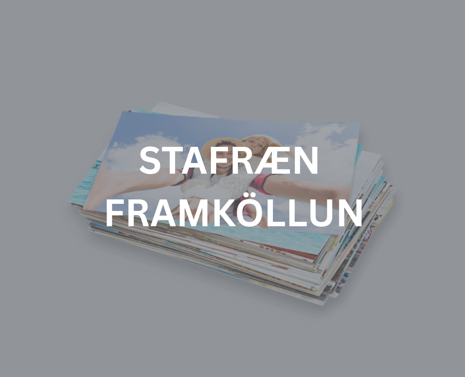 Stafræn framköllun / prentun / netframköllun