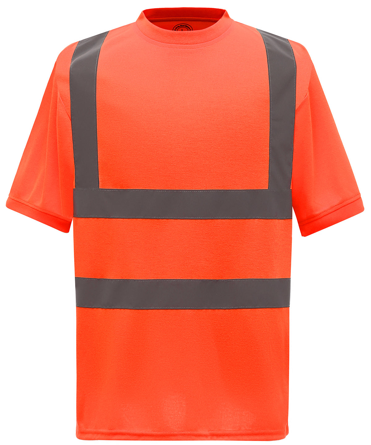 Stuttermabolur Yoko YK025 – Appelsínugulur – 6XL