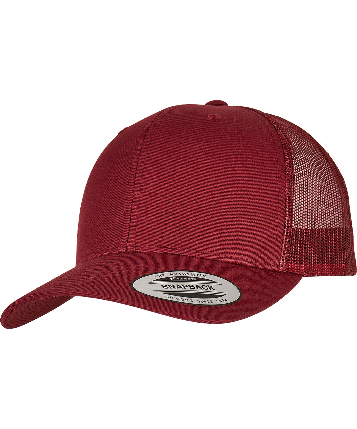 Derhúfa Flexfit by Yupoong YP023 – Cranberry – One size