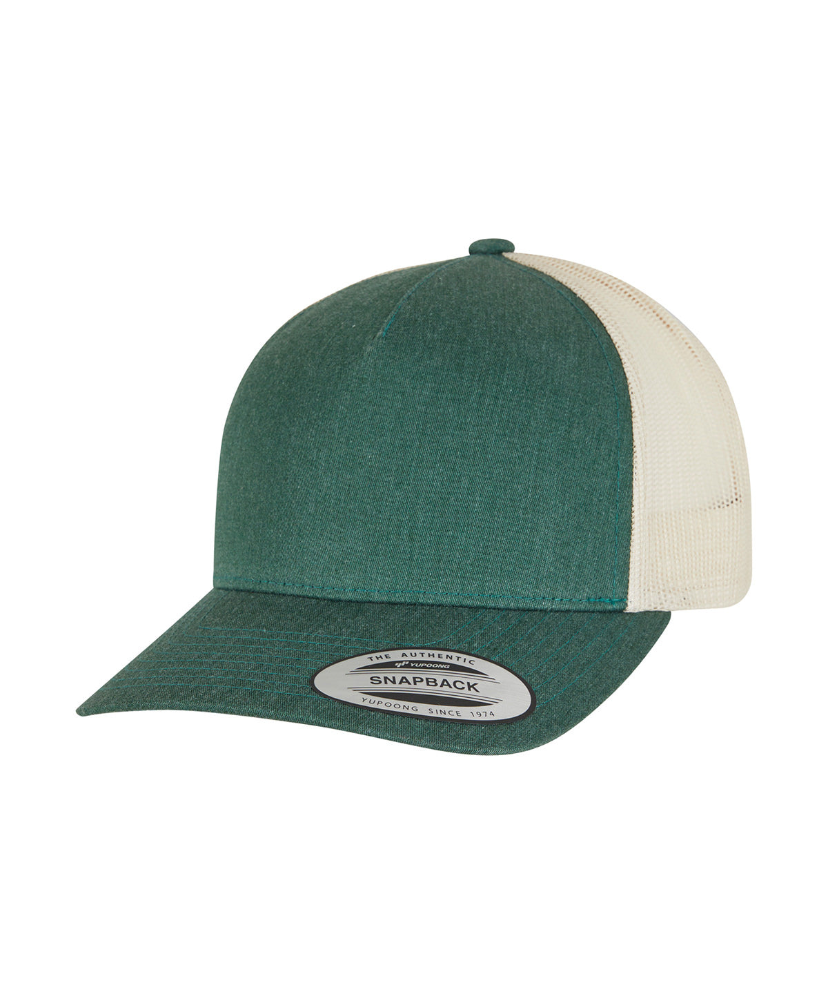 Derhúfa Flexfit by Yupoong YP125 – Green/Beige – One size