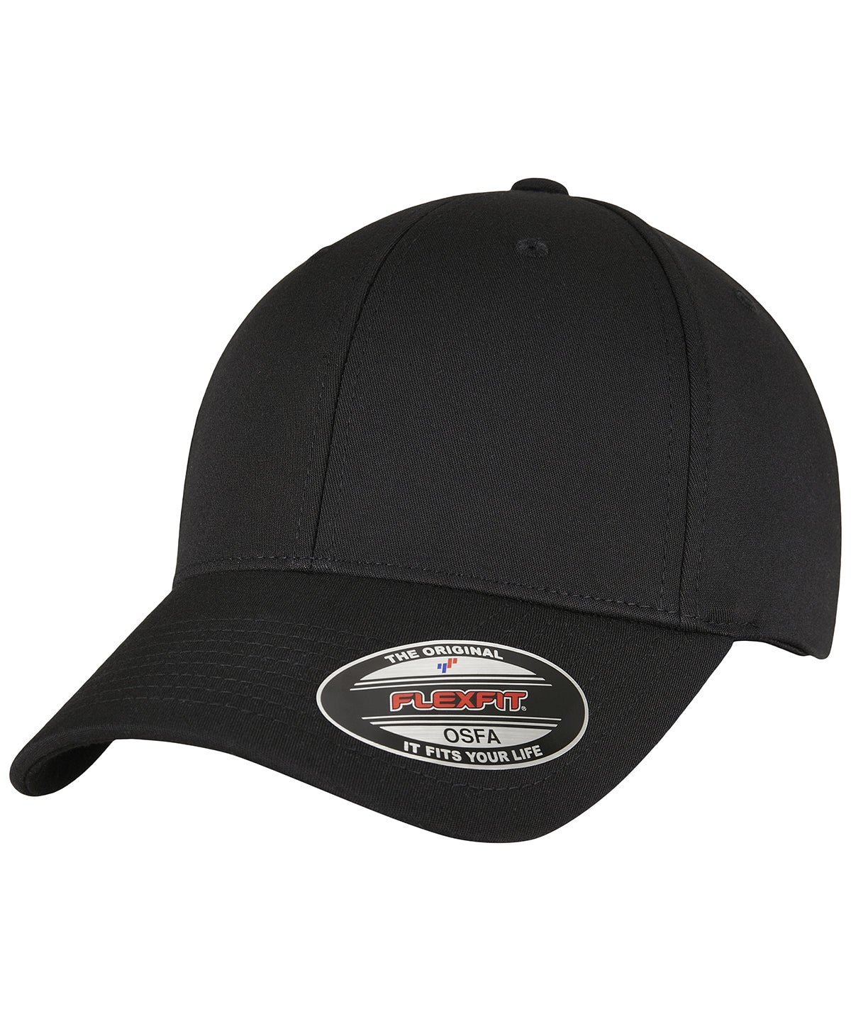 Derhúfa Flexfit by Yupoong YP146 – Svartur – L/XL
