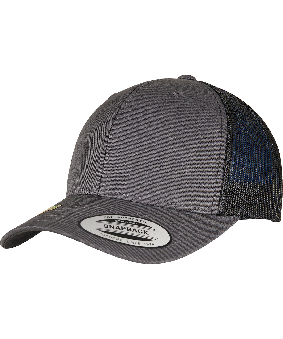 Derhúfa Flexfit by Yupoong YP164 – Charcoal/Black – One size