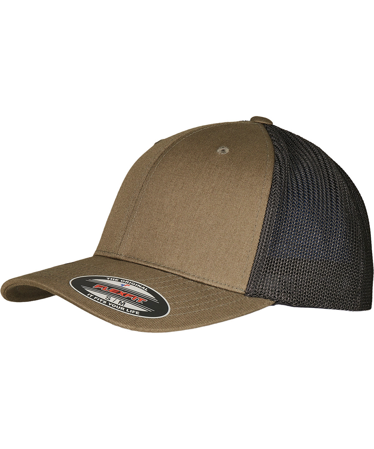 Derhúfa Flexfit by Yupoong YP231 – Olive/Black – One size