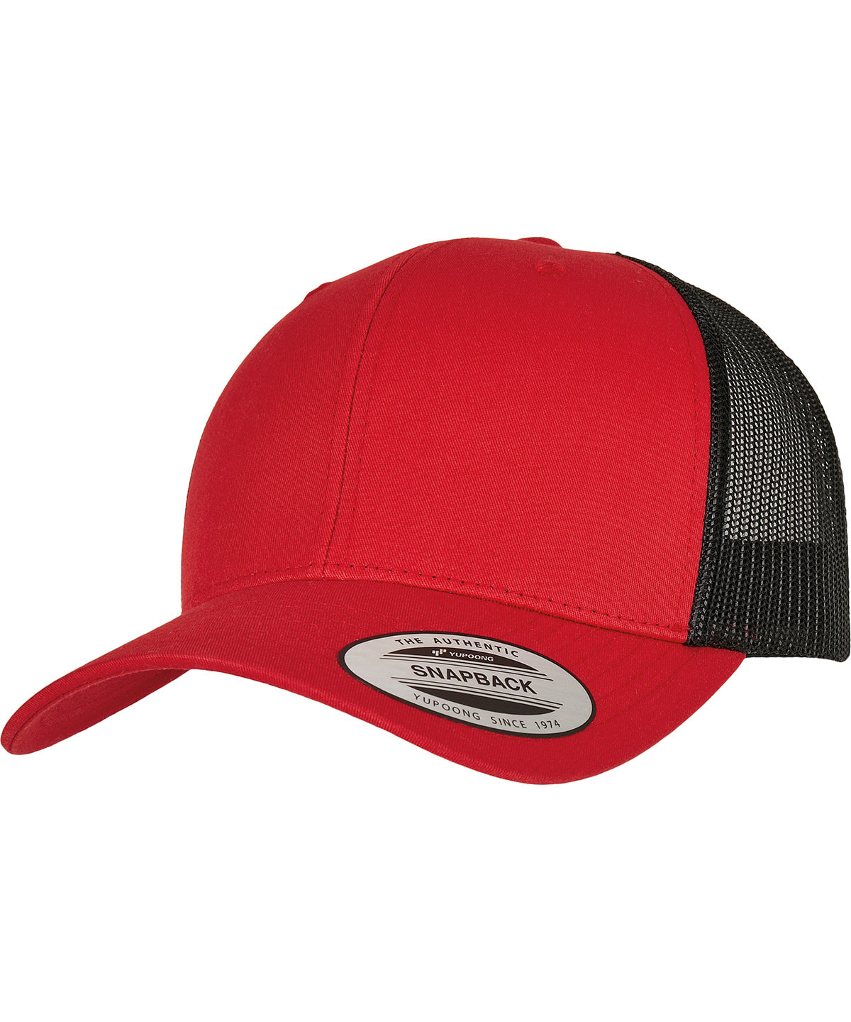Derhúfa Flexfit by Yupoong YP237 – Red/Black – One size