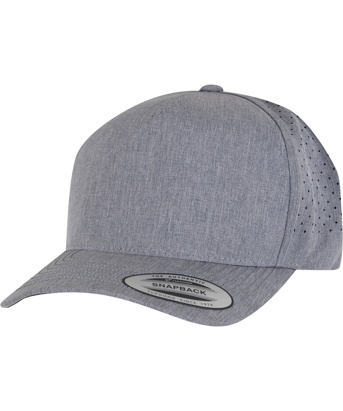 Derhúfa Flexfit by Yupoong YP257 – Heather Grey – One size