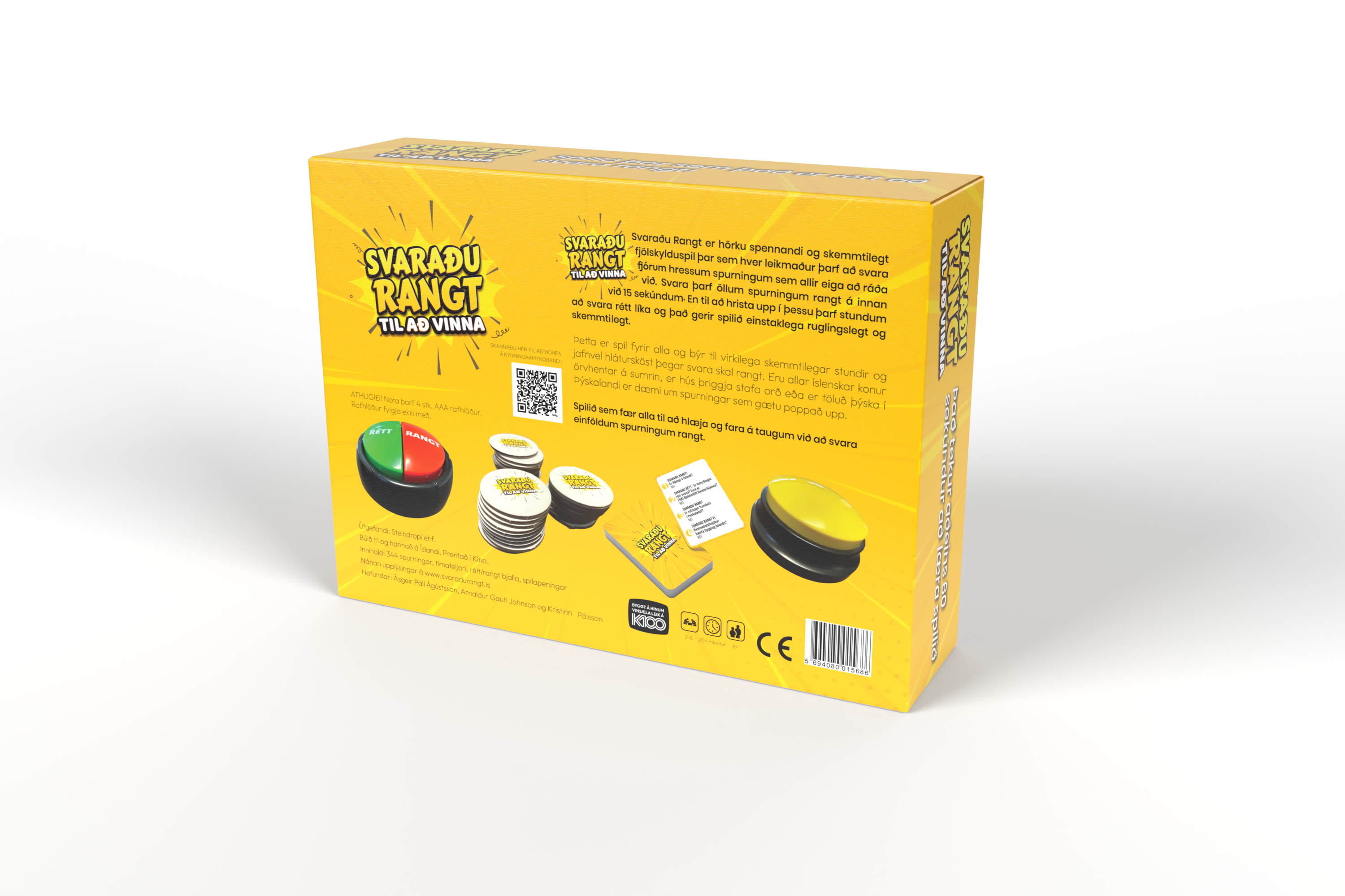 Svaraðu rangt til að vinna - Borðspil