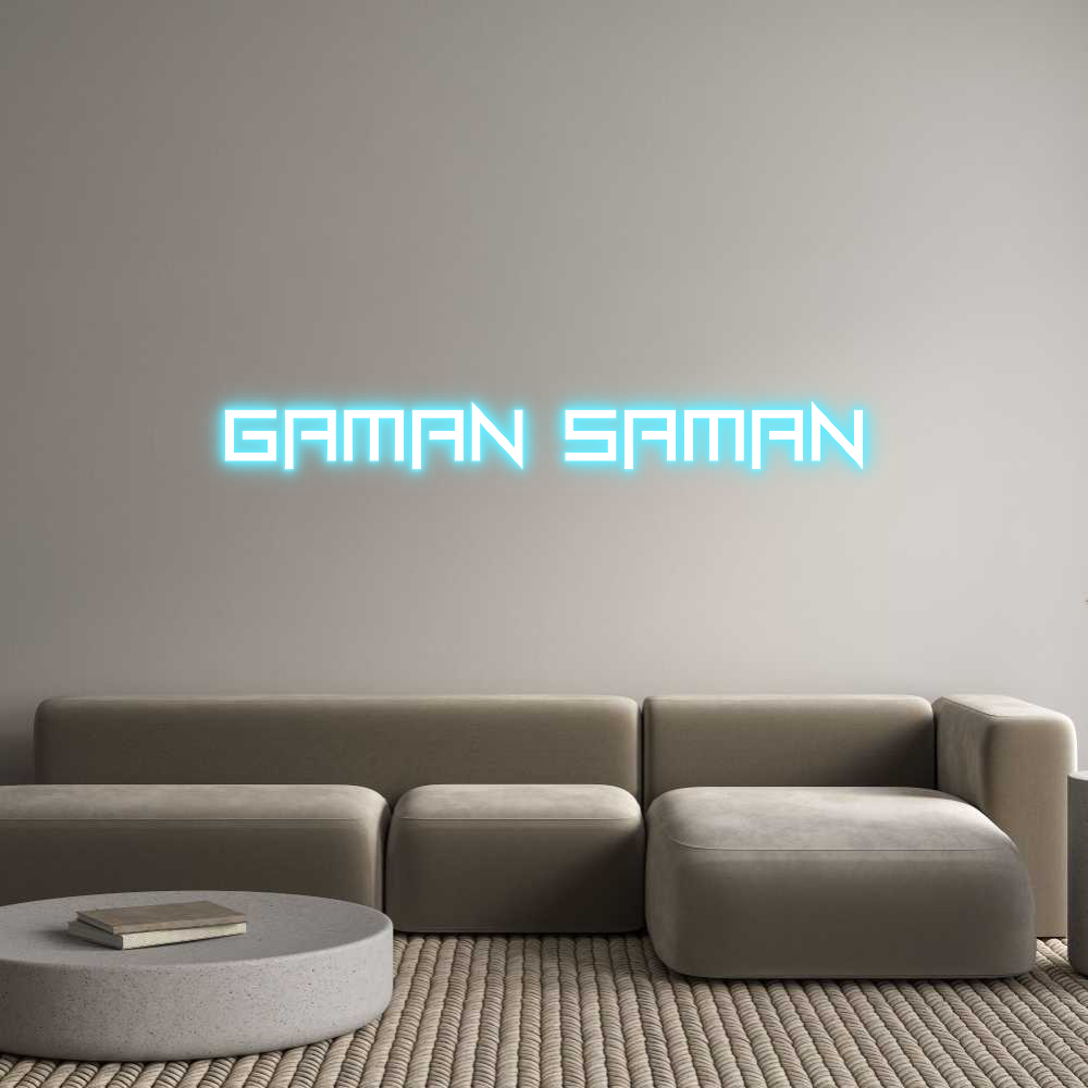 Custom Neon: Gaman Saman