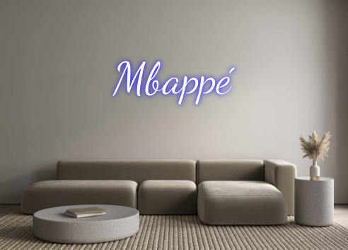 Custom Neon: Mbappé
