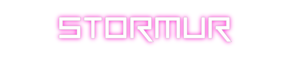 Custom Neon: STORMUR