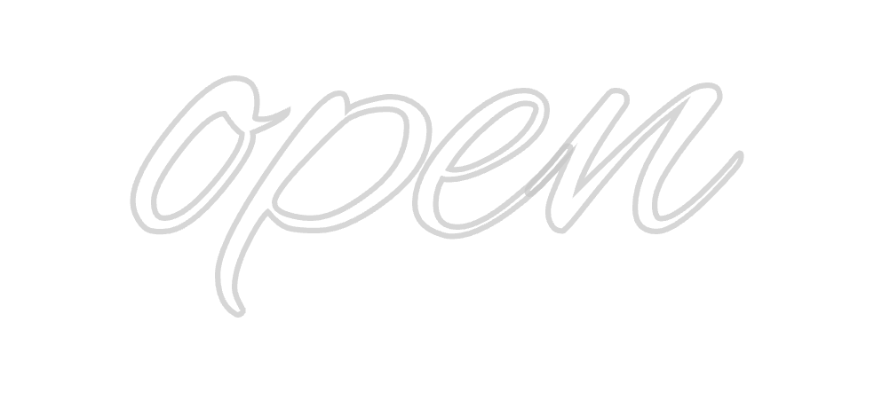 Custom Neon: open
