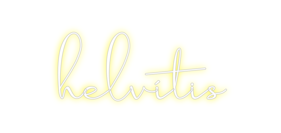 Custom Neon: helvítis