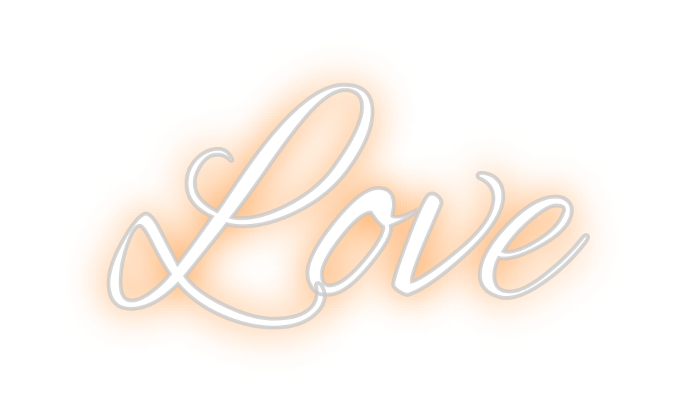 Custom Neon: Love