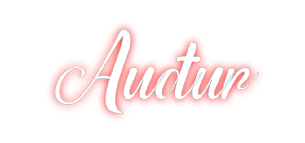 Custom Neon: Auður