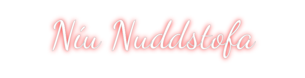 Custom Neon: Níu Nuddstofa