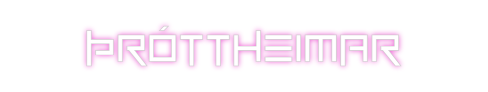 Custom Neon: Þróttheimar